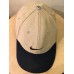 RARE NIKE WOOL TAN KHAKI DAD HAT fitted 7 1/8 HOMBRE CAP GOLF VINTAGE SPELL OUT  eb-86153913